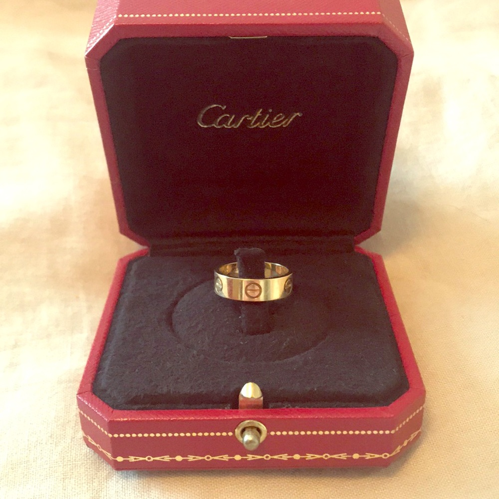 SOLD Cartier Love Ring